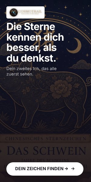 Werbebanner 300×600 für cosmotrail.com, automatisch aus der Website generiert